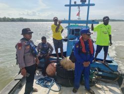 Kecelakaan Kapal Nelayan Udang, Tidak Menelan Korban Jiwa.