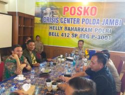 Evakuasi  Helikopter Rombongan Kapolda Jambi, KOREM 042/ Gapu Kerahkan 2 SST