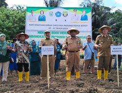 Pemprov PB Mencanangkan Tanaman Holtikultura Pada Kebun Aku Hatinya PKK