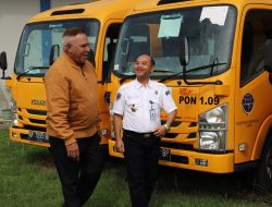 Ini Alasan Pj Gubernur Paulus Waterpauw singgah Di Terminal Damri Entrop Jayapura. 