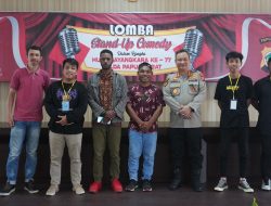 Menyongsong HUT Bhayangkara Ke -77, Polda Papua Barat Gelar Lomba Stand Up Comedy Kamtibmas, 