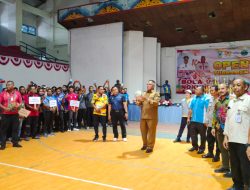 Open Turnamen Bola Voli Noken Cup 2023, Resmi Di Buka Pj Gubernur Waterpauw.