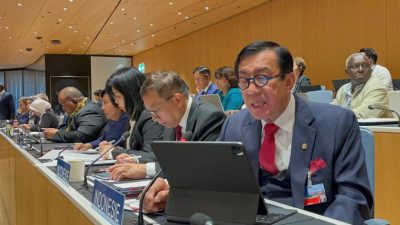 Menkumham Sampaikan Dukungan Indonesia terhadap Pemajuan Kekayaan Intelektual Global Melalui Sidang WIPO ke-64.