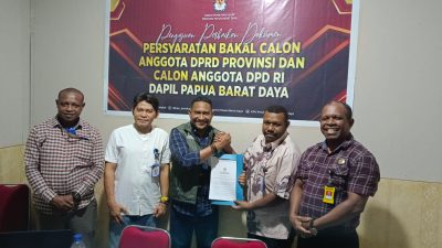 Penuhi Persyaratan 100%, KPU Terima Berkas Bacaleg PKB Papua Barat Daya