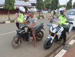 Polisi Tilang 20 Pelanggar Lalu Lintas Di Merauke