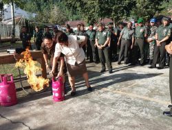 Prajurit Korem 172/PWY Terima Sosialisasi Penggunaan Gas LPG