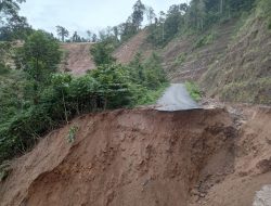 Akses Jalan Yang Menghubungkan Dua Provinsi  Terputus, Ajoi Minta Jadi Atensi Bagi Wapres