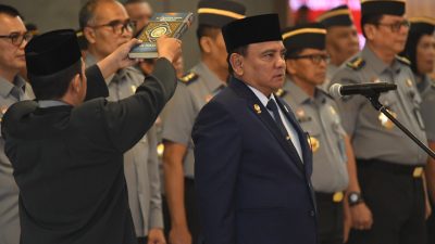 Sekretaris Jenderal Kementerian Hukum dan HAM (Kemenkumham), Dilantik Menjadi ASN