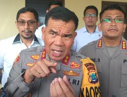 Kapolda Perintahkan Untuk Mendalami 44 Senjata Api Yang Sudah Di Pasok Pada Para Pembeli