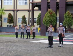 Wakapolda Papua Barat Pimpin Apel Perdana Di Mapolda Papua Barat