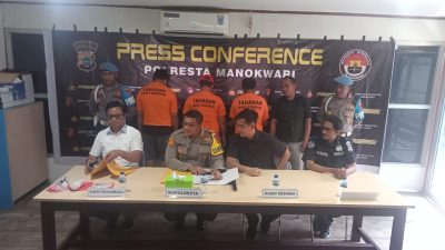 Satnarkoba Polresta Manokwari Mengungkap Peredaran Sabu-sabu Terbesar Di Papua Barat, Dua Pelaku Diamankan