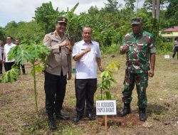 Langkah Proaktif Polda PApua Barat Tanam 3.200 Pohon Dalam Aksi Konservasi Lingkungan