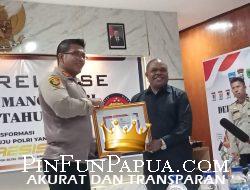 Polresta Manokwari Ungkap Capaian dan Prioritas Penanganan Kasus Tahun 2023