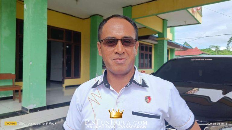 Anggota Satgas Pangan Papua Barat IPDA Damin Adi. ( FOTO : Aufrida Marisan )