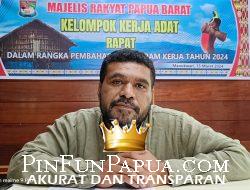 MRPB Persiapkan Konsep  Keaslian OAP, Calon Pemimpin Papua Barat