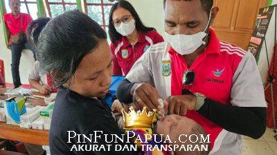 Dukung Percepatan PIN Polio dan Stunting, Wanita Bethel Indonesia Gelar Pelayanan Kesehatan di Kwau Warmare