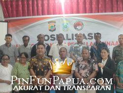 Sosialisasi Bahaya Penyalahgunaan Lem Aibon di Manokwari