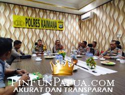 Tim Asistensi Polda Papua Barat Kunjungi Polres Kaimana untuk Operasi Mantap Praja Mansinam 2024