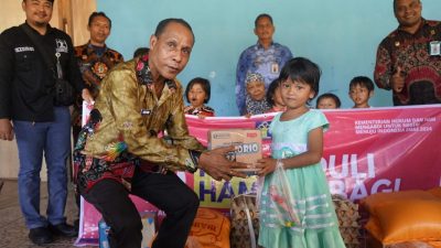 Kanwil Kemenkumham Papua Barat Gelar Bakti Sosial di Panti Asuhan Semi Metta Bahagia