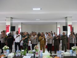 Polda Papua Barat Gelar Rapat Koordinasi Lintas Sektoral untuk Pengamanan Pilkada 2024