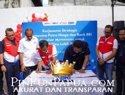 Pertamina dan BRI Jayapura Jalin Kerja Sama Hadirkan E-Voucher BBM MyPertamina