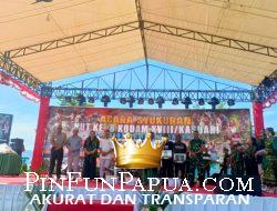 HUT ke-8 Kodam XVIII/Kasuari, Wujud Syukur dan Dedikasi untuk Papua Barat dan Papua Barat Daya