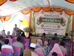 Peringati Isra Mi’raj Nabi Muhammad SAW di Masjid Almuhajirin Polres Kaimana
