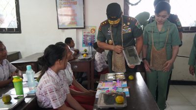 Pangdam XVIII/Kasuari Tinjau Program Makan Bergizi Gratis di Manokwari