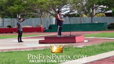 Apel Terakhir, Pj Gubernur Papua Barat Ali Baham Temongmere Pamit