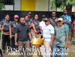 MRPB Gelar Kerja Bakti di GOR Sanggeng Sambut Pejabat Gubernur Papua Barat