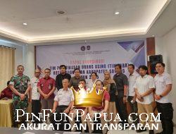 TIMPORA Kota dan Kabupaten Sorong Bahas Strategi Pengawasan Orang Asing di Papua Barat Daya