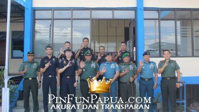 Perkuat Sinergi Pengamanan Maritim, Danrem 182/JO dan Dandim 1803/Fakfak Kunjungi Sejumlah Instansi di Fakfak