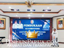 Bupati Fakfak Buka Uji Kompetensi Pejabat Tinggi Pratama: Dorong ASN Berkualitas dan Berintegritas