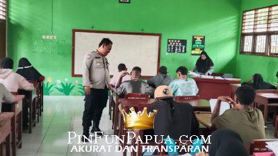 Penuh Semangat dan Haru, 87 Siswa Ikuti Ujian Kesetaraan di SMP Yapis Fakfak Bersama Polres Fakfak