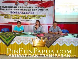Kesbangpol Fakfak Gandeng Polres Edukasi Pelajar Soal Bahaya Narkoba