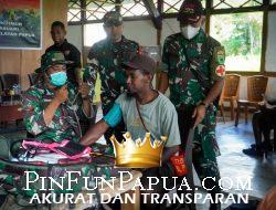 Bakti Kesehatan TNI di Kramongmongga, Wujud Kepedulian dari Ufuk Timur Papua