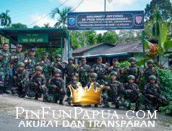 Danrem 182/JO Kunjungi Pos Satgas Pamtas di Kramongmongga, Tekankan Disiplin dan Komitmen Bela Negara