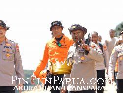 Polres Pegunungan Arfak dan Kansar Manokwari Siaga Pasca Pencarian Korban Bencana di Kampung Jim