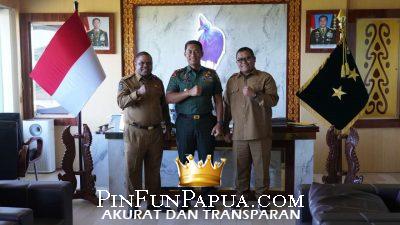 Pemkab Manokwari dan Kodam XVIII/Kasuari Sepakati Kolaborasi Percepatan Pembangunan Daerah