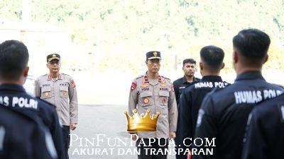 Wakapolda Papua Barat Tekankan Peran Strategis Humas dalam Membangun Citra Polri