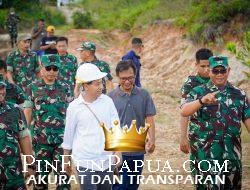 Danrem 182/JO Tinjau Lokasi Pembangunan Mako Yonif TP 808 di Distrik Tomage: Dorong Ketahanan Wilayah dan Kesejahteraan Masyarakat