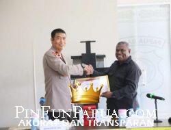 Polda Papua Barat Apresiasi Mitra Strategis Lewat Audiensi dan Penyerahan Piagam Penghargaan