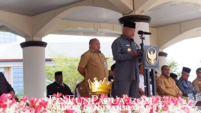 Pemerintah Papua Barat Gelar Upacara Peringatan Hari Lahir Pancasila ke-80, Gubernur Mandacan Tekankan Aktualisasi Nilai Kebangsaan