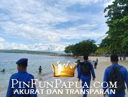 Polairud Polda Papua Barat Tingkatkan Pengamanan di Pantai Pasir Putih