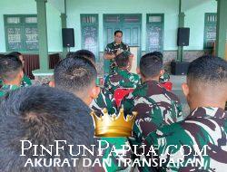 29 Prajurit Yonif TP 808 Dikirim ke Tomage, TNI AD Fokus Percepatan Pembangunan di Fakfak