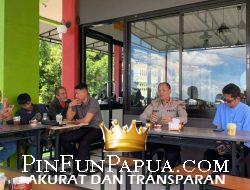 Kabid Humas Polda Papua Barat Gelar Coffee Morning Perdana Bersama Insan Pers