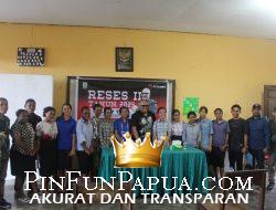 Fachry Tura Serap Aspirasi Mahasiswa dan Dosen saat Reses II Tahun 2025 di STT GPI Papua