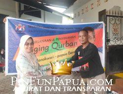 Kadin Papua Barat Terima Bantuan Hewan Kurban dari Kadin Indonesia untuk Perayaan Idul Adha