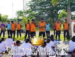 Polda Papua Barat Laksanakan Tes Kesamaptaan Jasmani bagi 80 Casis Bintara Polri 2025