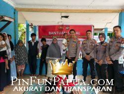 Jelang HUT Bhayangkara ke-79, Polsek Perhentian Raja Gelar Bakti Sosial di Panti Asuhan Aulia Al Ikhlas